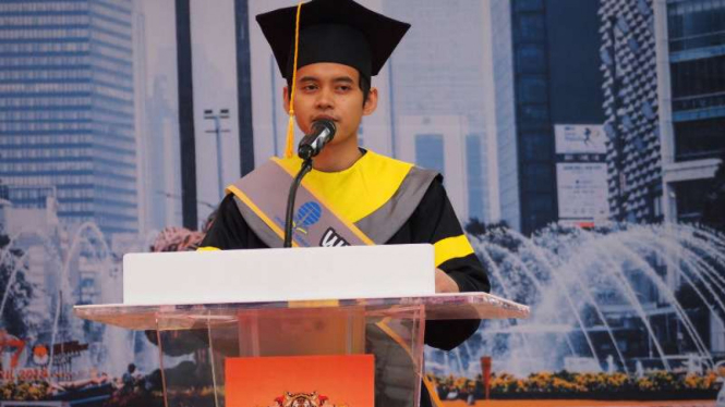 Eko Purwanto, tenaga kerja Indonesia (TKI), meraih gelar sarjana di Seoul Korea Selatan.