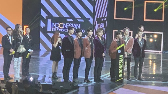NCT 127 terima penghargaan spesial di Indonesia Television Award