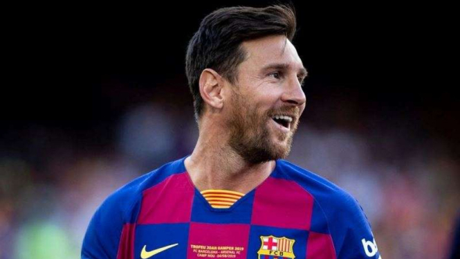 Megabintang Barcelona, Lionel Messi