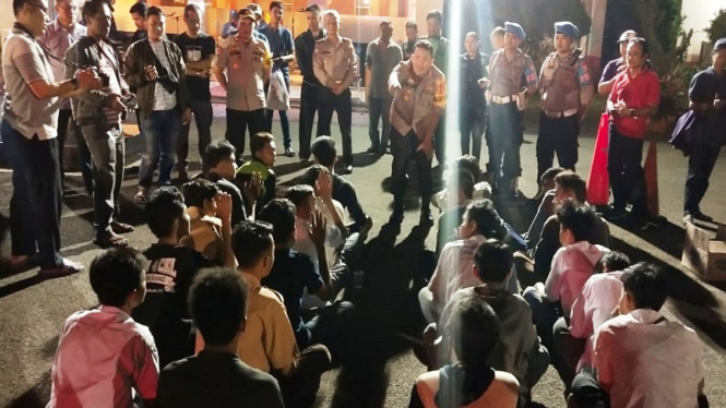 Pelajar SMA/SMK di Tangerang diamankan polisi saat berencana pergi ke Jakarta