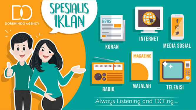 Doremindo – Pasang Iklan Koran, Majalah, Radio, TV, Internet.