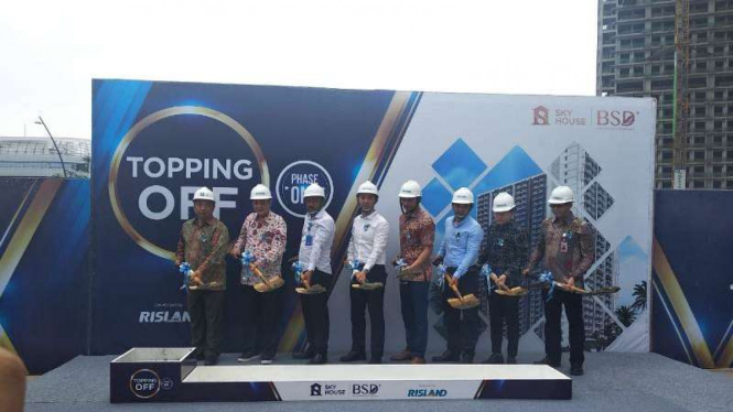 Topping Off Sky House BSD