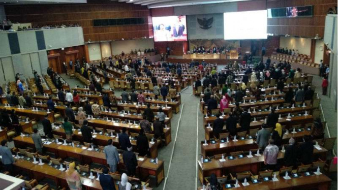  Sidang paripurna penutupan masa sidang 2019, Senin 30 September.