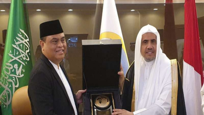 Wakil Ketua Umum DMI Syafruddin menandatangani MoU Museum Nabi di Indonesia