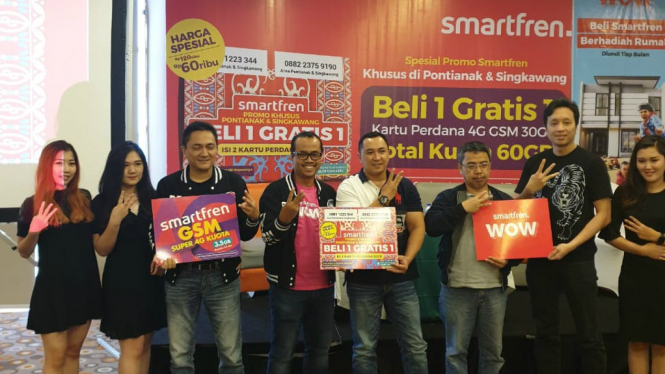 Layanan Smartfren di Kalimantan Barat