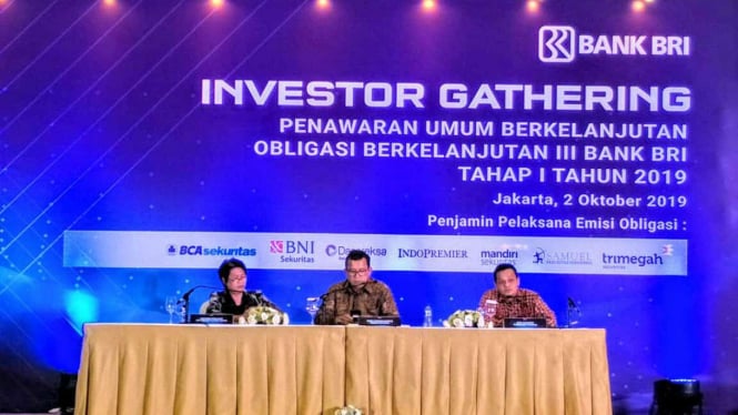 BRI terbitkan Obligasi tahap I 2019 sebesar Rp5 triliun.