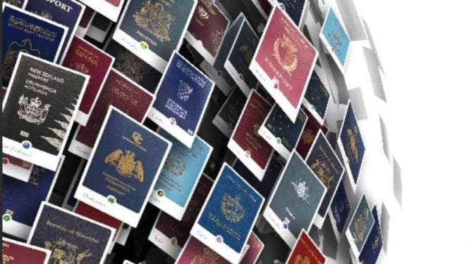 Ilustrasi Paspor di Dunia