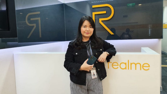 PR Manager Realme Indonesia, Krisva Agnieszca