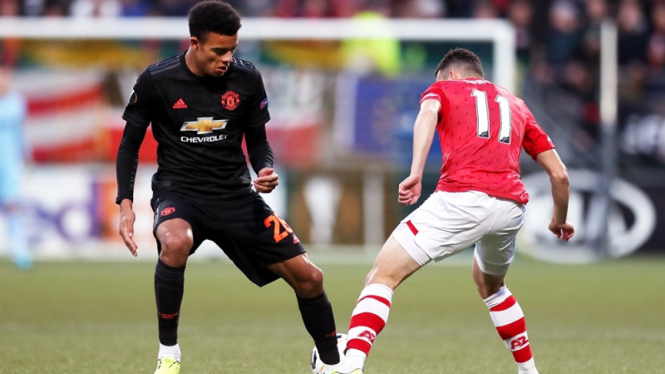 Pertandingan AZ Alkmaar vs Manchester United