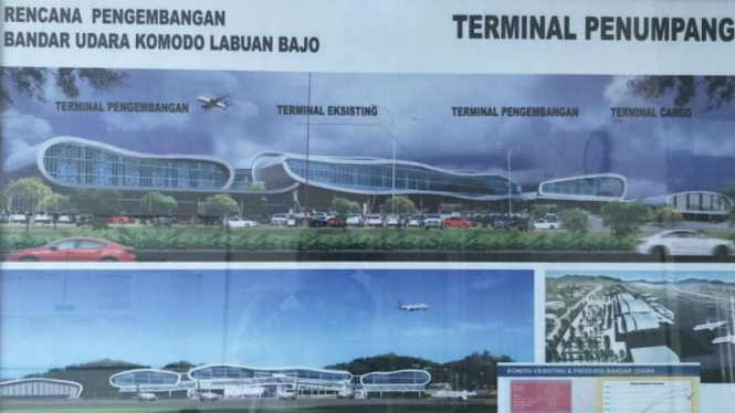 Rencana pengembangan Bandara Komodo, Labuan Bajo.