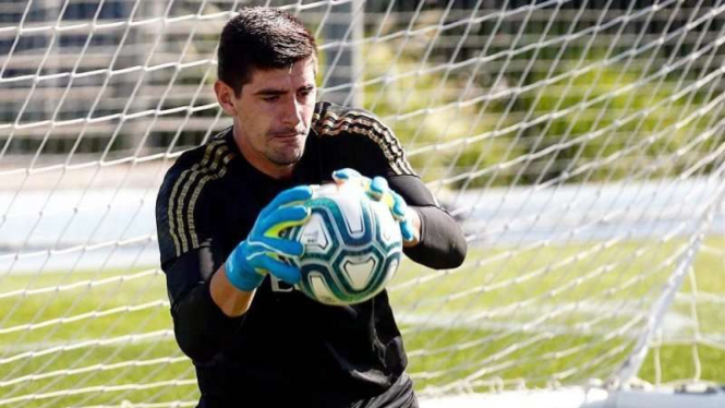 Penjaga gawang Real Madrid, Thibaut Courtois