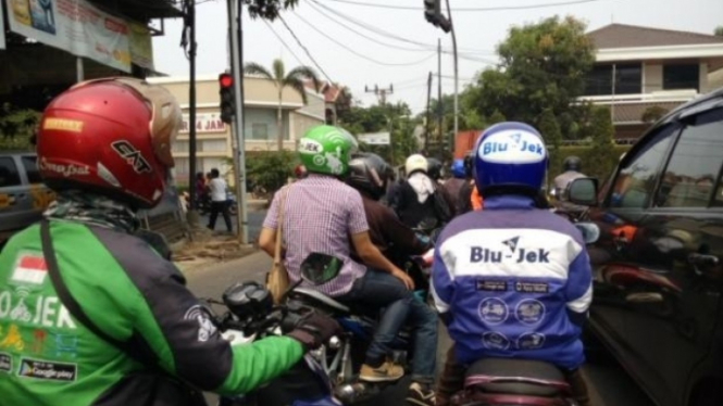 Mantan Petinggi SoftBank Ini Punya Usaha Ojol, Tapi Dicekal Dua Kali?. (FOTO: Cahyo Prayogo).