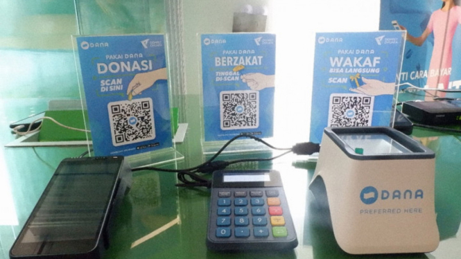 Lewat Brightspot Market, DANA Dukung Kemudahan Transaksi Digital UMKM. (FOTO: DANA)