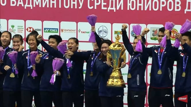 Indonesia Menang World Junior Championship 2019