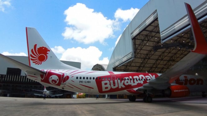 Lion Air. (FOTO: Bernadinus Adi Pramudita)