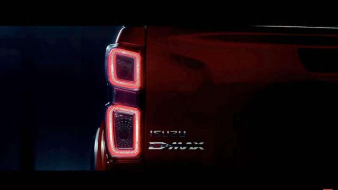 Bak belakang Isuzu D-Max baru