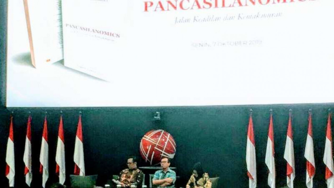 Peluncuran Buku 'Pancasilanomics: Jalan Keadilan dan Kemakmuran'.