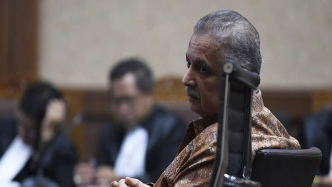Terdakwa kasus dugaan suap proyek PLTU Riau-1, Sofyan Basir