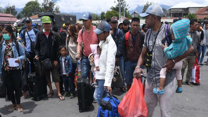 Pengungsi di Wamena minta dievakuasi