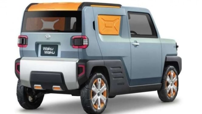 Mobil konsep Daihatsu Waku Waku sebagai SUV bertubuh mungil