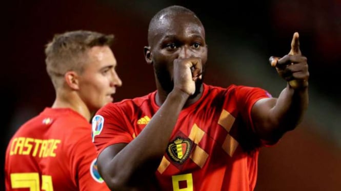 Bomber Belgia, Romelu Lukaku.