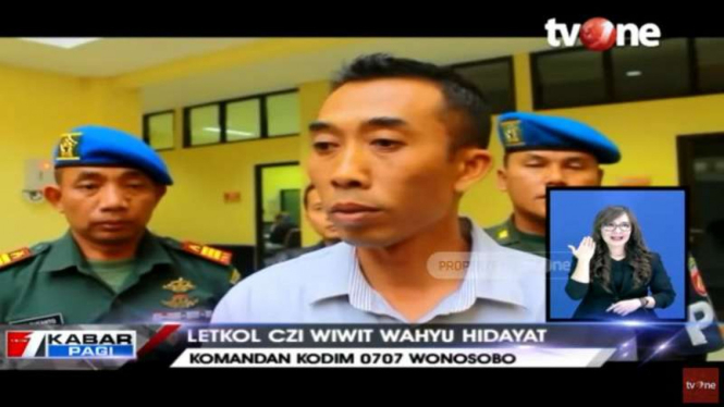 Komandan Kodim 0707 Wonosobo, Letkol CZI Wiwit Wahyu Hidayat