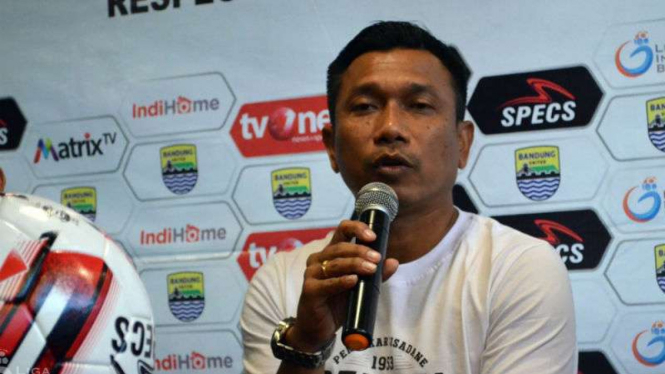 Pelatih Persita Tangerang, Widodo Cahyono Putro.