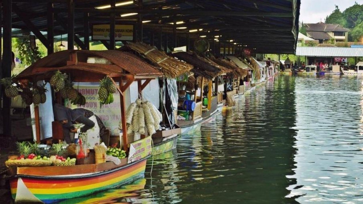 10 Wahana Menarik di Floating Market Lembang, Seru dan Menyenangkan