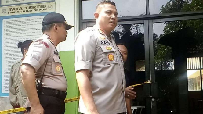 Kapolresta Depok, Ajun Komisaris Besar Polisi Azis Andriansyah.