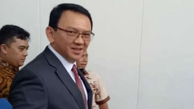 Mantan Gubernur DKI Jakarta Basuki Tajahaja Purnama alias Ahok.