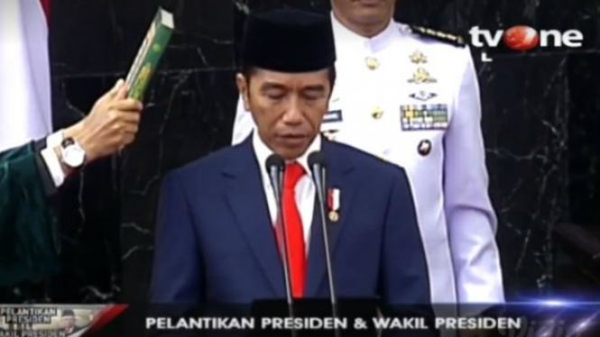 Joko Widodo Dilantik