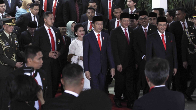 Pelantikan Presiden Jokowi dan Wakil Presiden KH.Ma'ruf Amin