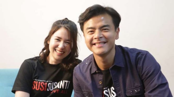 Pemeran film Susi Susanti: Love All, Laura Basuki dan Dion Wiyoko