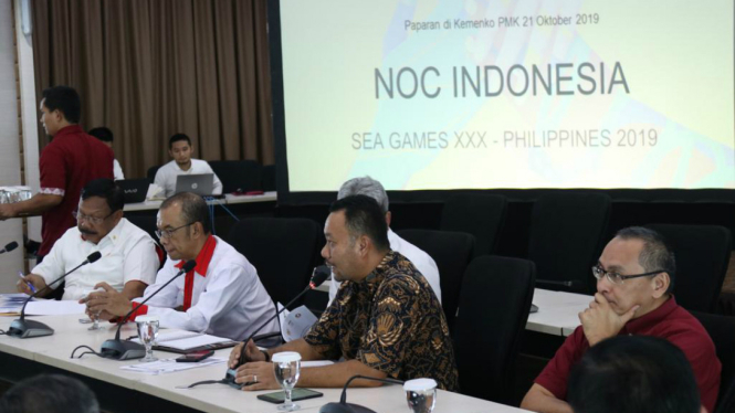 Rapat koordinasi kontingen SEA Games 2019 di Manila, Filipina