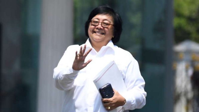 Menteri KLHK Siti Nurbaya
