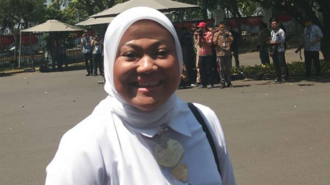 Politisi PKB, Ida Fauziyah datangi Istana