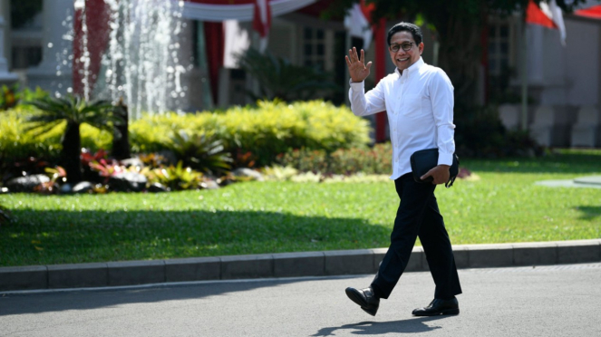 Abdul Halim Iskandar di Istana Kepresidenan Jakarta