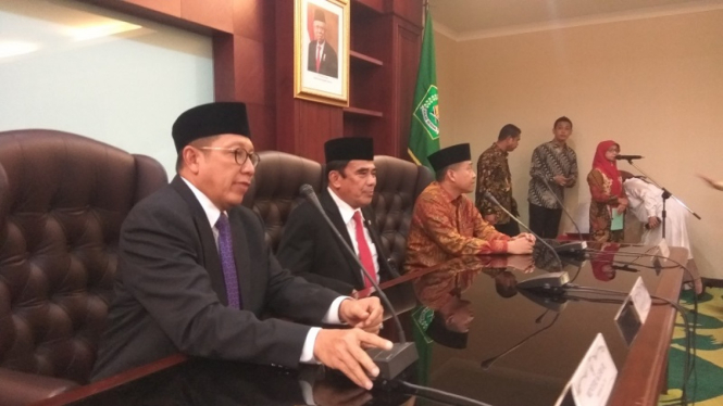 Sertijab Menteri Agama dari Lukman Hakim ke Jenderal (purnawirawan) Fachrul Razi