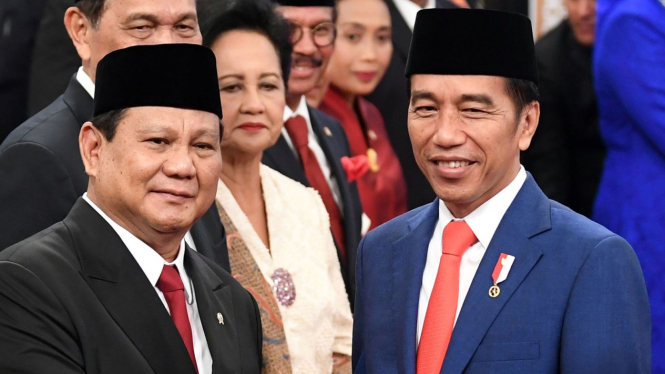 Jajaran Menteri Kabinet Indonesia Maju