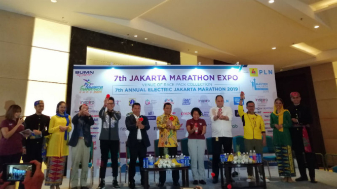 Berbagai kawasan ikonik jadi rute Electric Jakarta Marathon 2019 