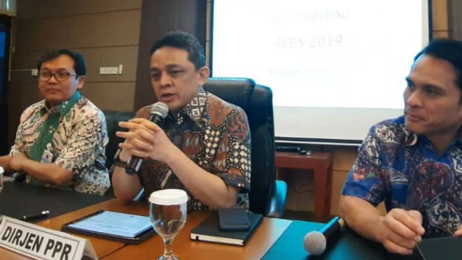 Direktur Pengelolaan Pembiayaan dan Risiko Kementerian Keuangan, Luky Alfirman.