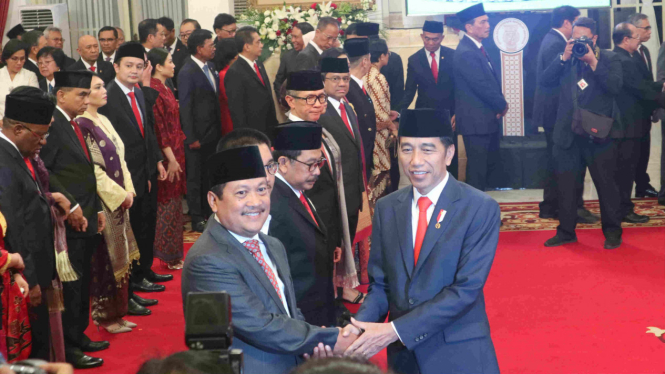 Presiden Jokowi lantik 12 Wakil Menteri Kabinet Indonesia Maju