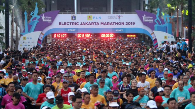 Electric Jakarta Marathon 2019 