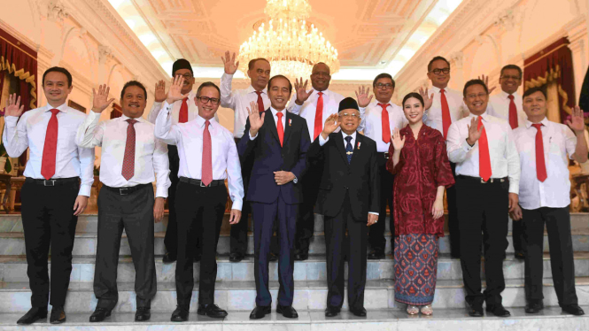 Jokowi perkenalkan 12 Wakil Menteri di Kabinet Indonesia Maju