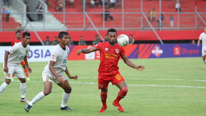 Laga Liga 1 2019 antara Kalteng Putra kontra Persela Lamongan