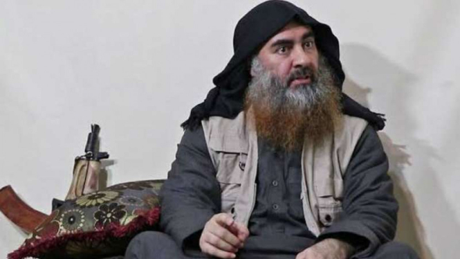 Pemimpin ISIS Abu Bakar al Baghdadi.
