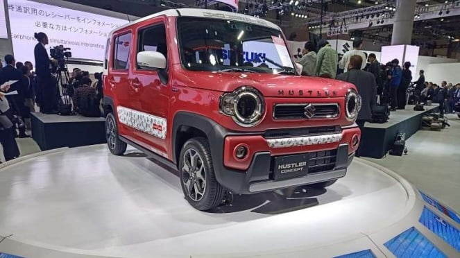 Mobil mungil Suzuki Hustler di Tokyo Motor Show 2019