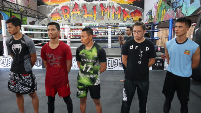 Skuat utama Timnas MMA Indonesia
