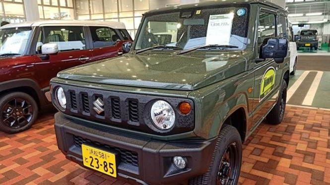 Suzuki Jimny versi kei car yang hanya dibekali mesin 658cc