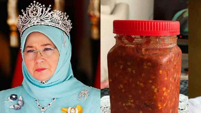 Ratu Malaysia dan sambal belacan buatannya.